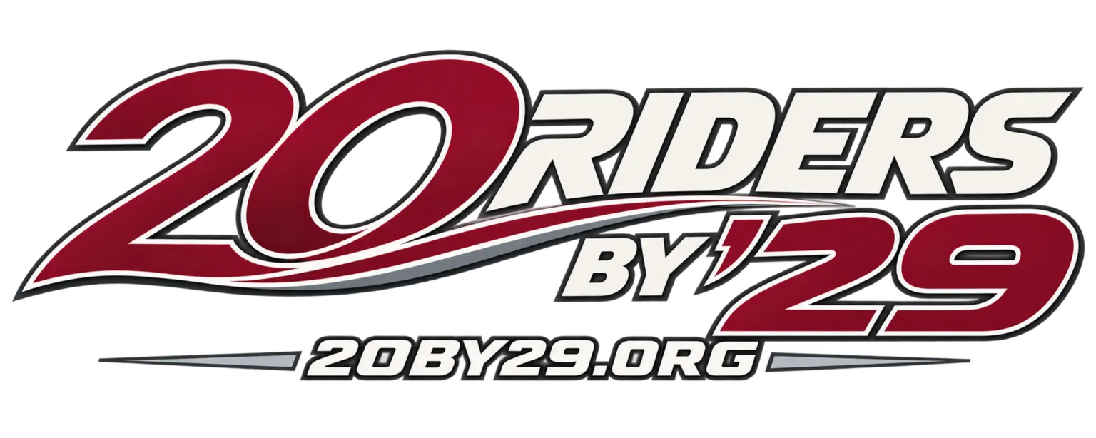20 Riders by ’29 — 20by29.org